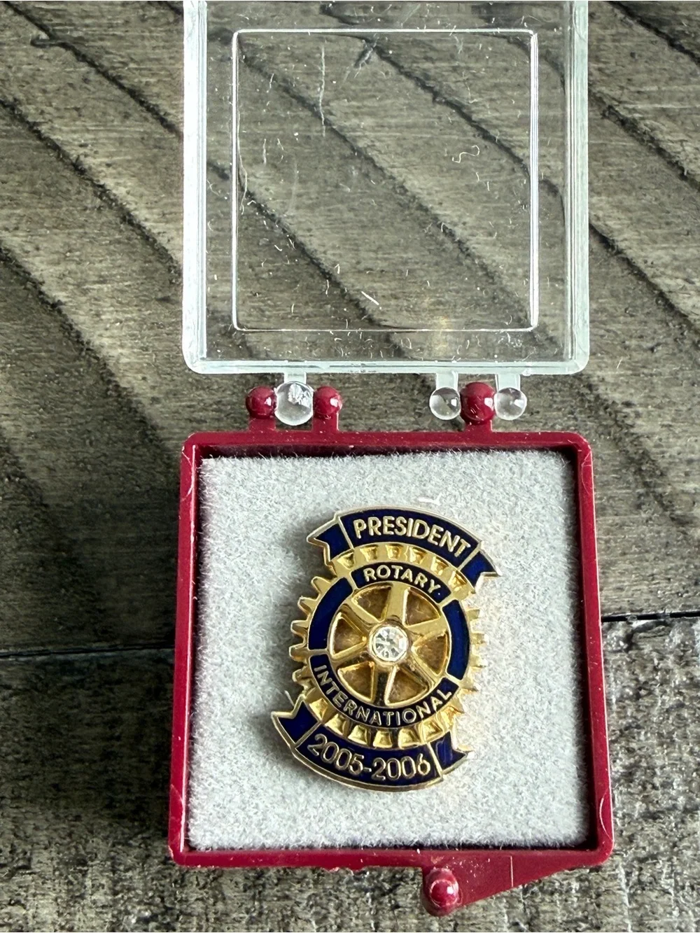 Rotary International Paul Harris Fellow Medal, 4-Way Test Coins, Misc Lapel Pins